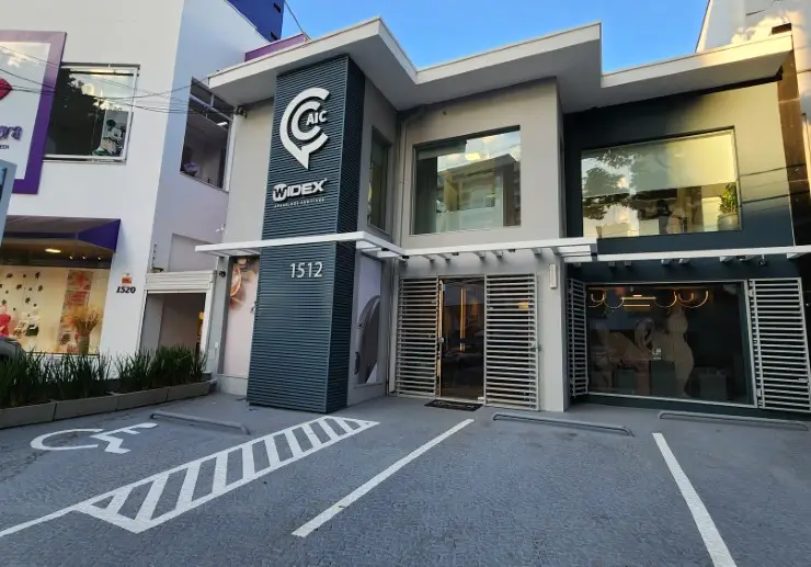Fachada da Caic Widex em Campinas/SP
